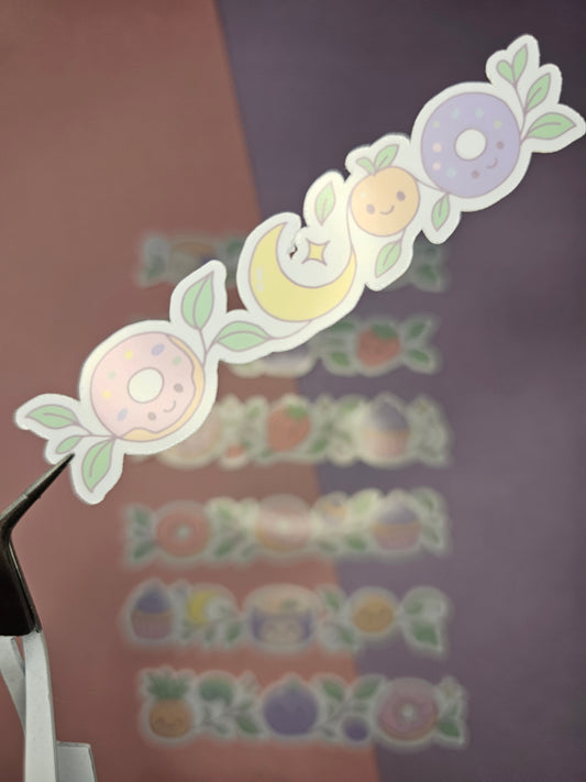 Einzelsticker - Sweet Food