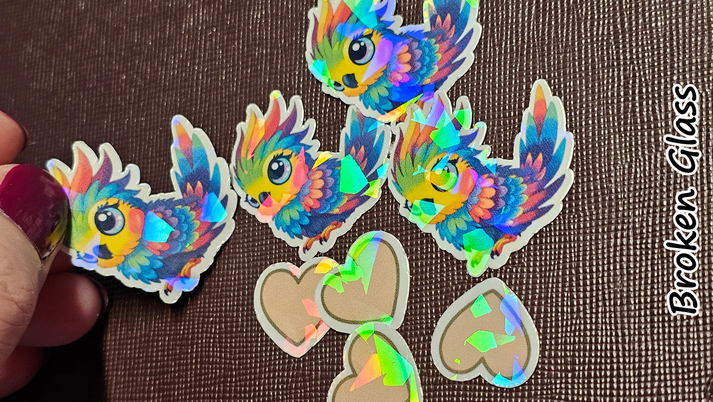 Single stickers - Oldschool flowers