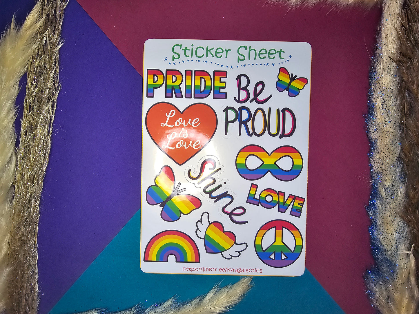Pride Sticker Set – 1 to 5 sheets