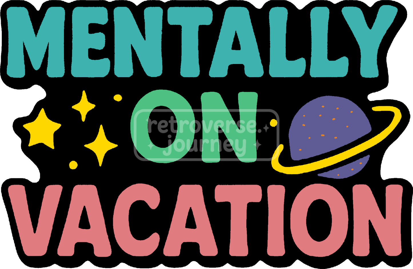 Retro stickers in an 80s/90s look – cosmic vibes for your everyday life!