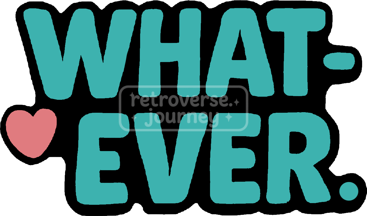 Retro stickers in an 80s/90s look – cosmic vibes for your everyday life!