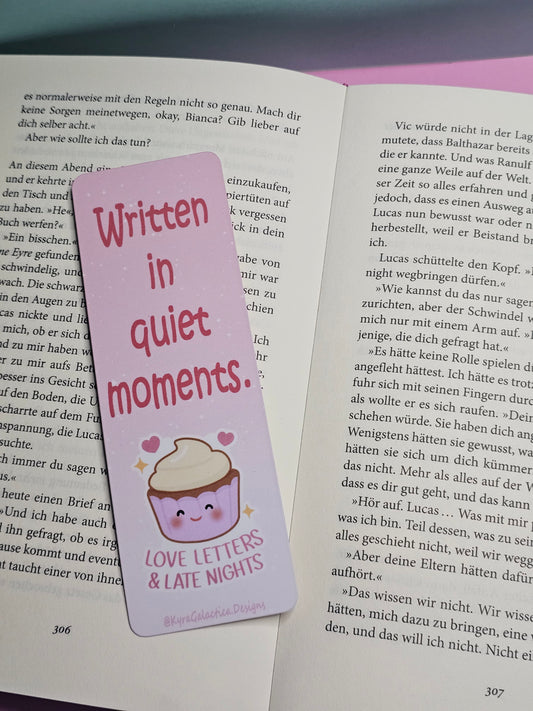 Love and Letters - Lesezeichen - beidseitig bedruckt