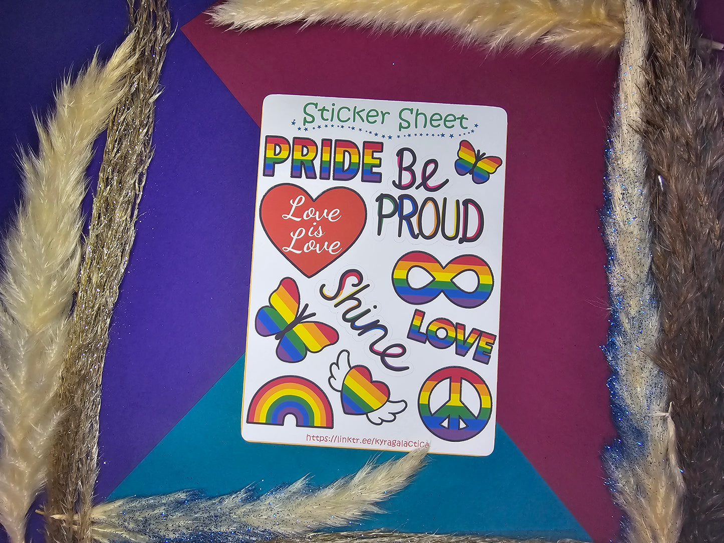 Pride Sticker Set – 1 to 5 sheets