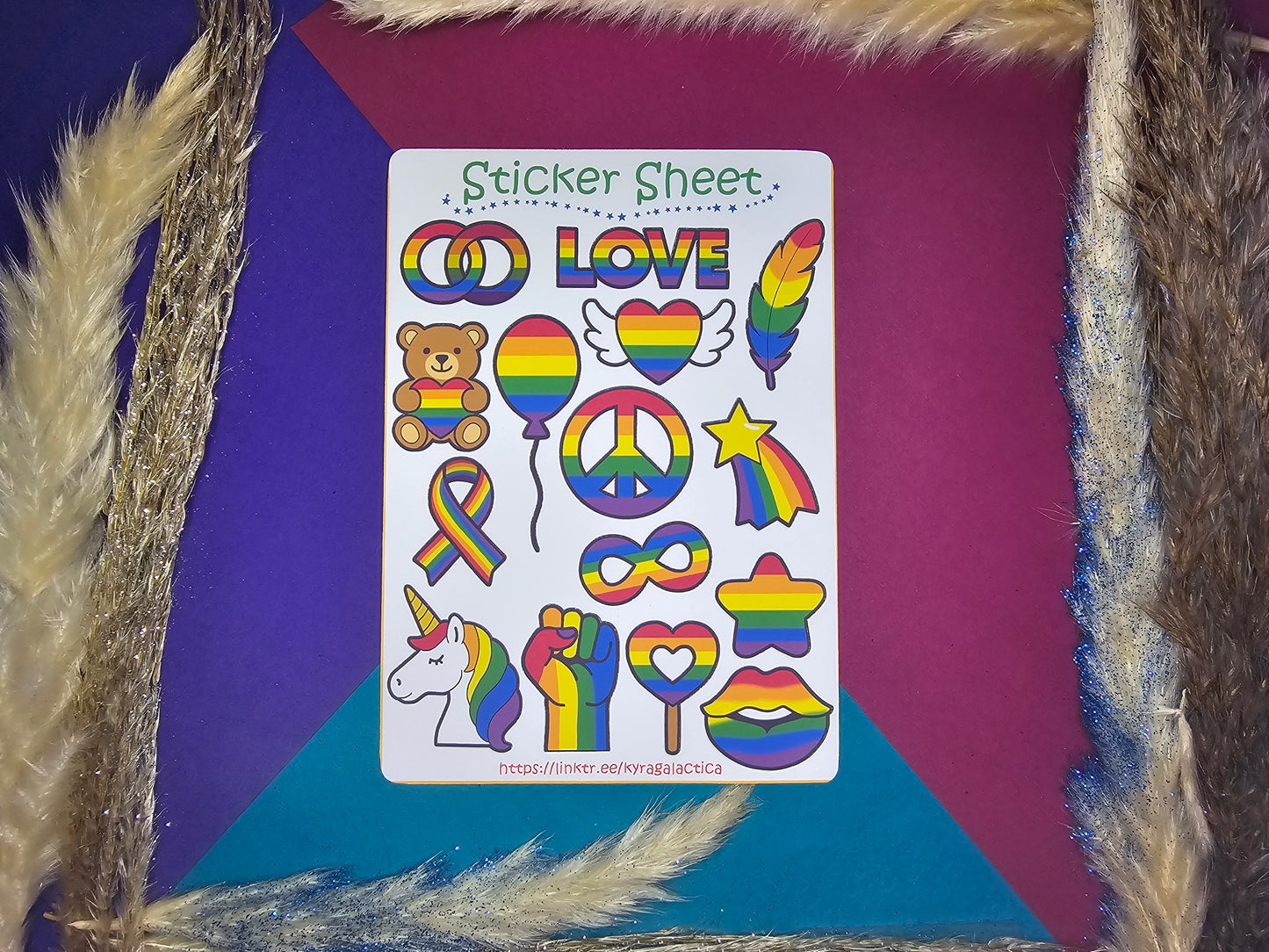 Pride Sticker Set – 1 to 5 sheets