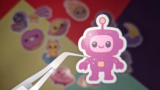 Single sticker – Galactic in pink