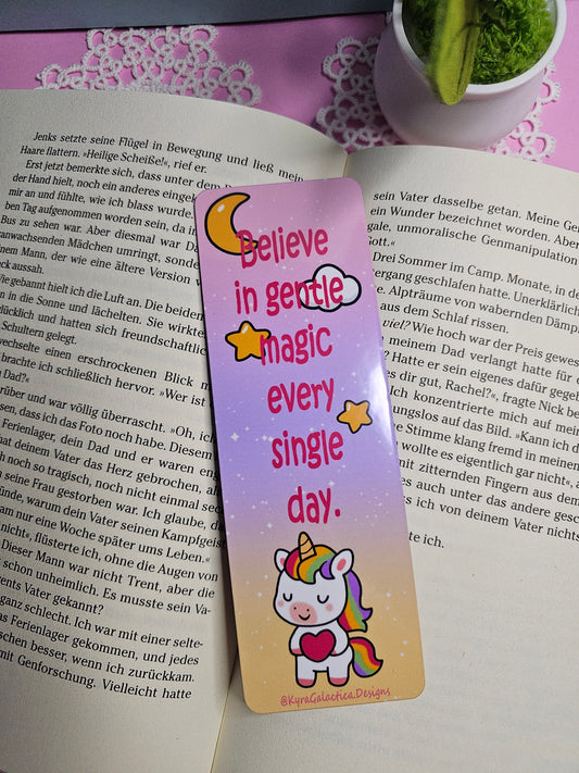 Rainbow Wishes - Lesezeichen - beidseitig bedruckt
