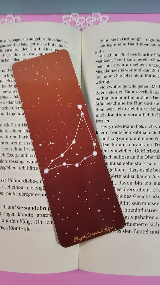 Steinbock - Lesezeichen - beidseitig bedruckt