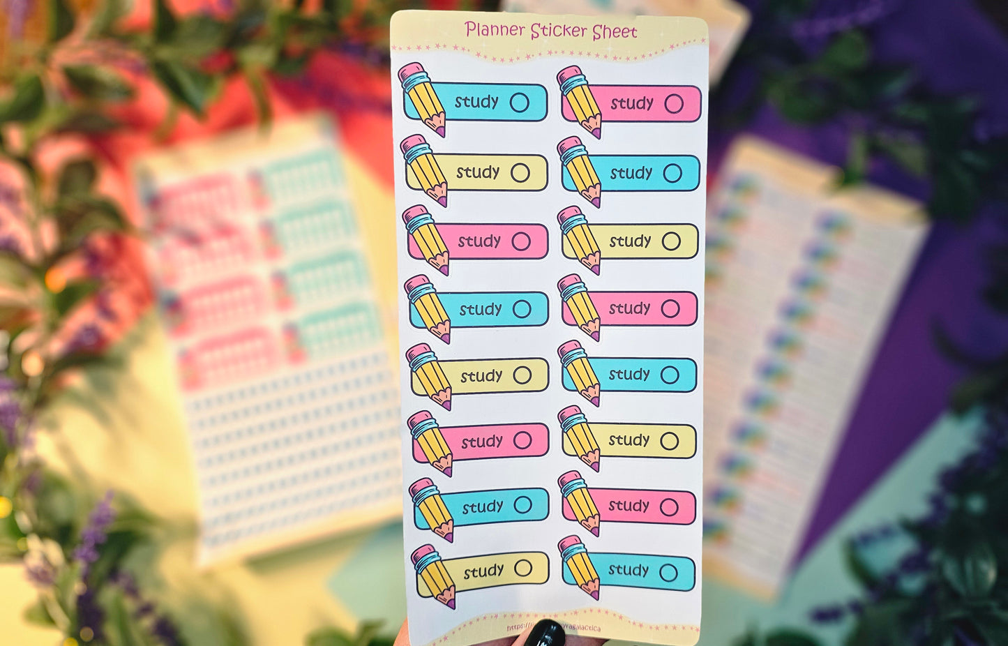 Planner Stickers – Study