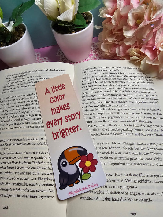 Tropical Whimsy - Lesezeichen - beidseitig bedruckt