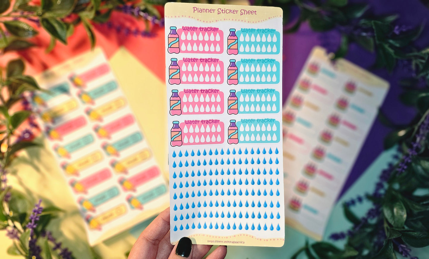 Planner Stickers – Water Tracker