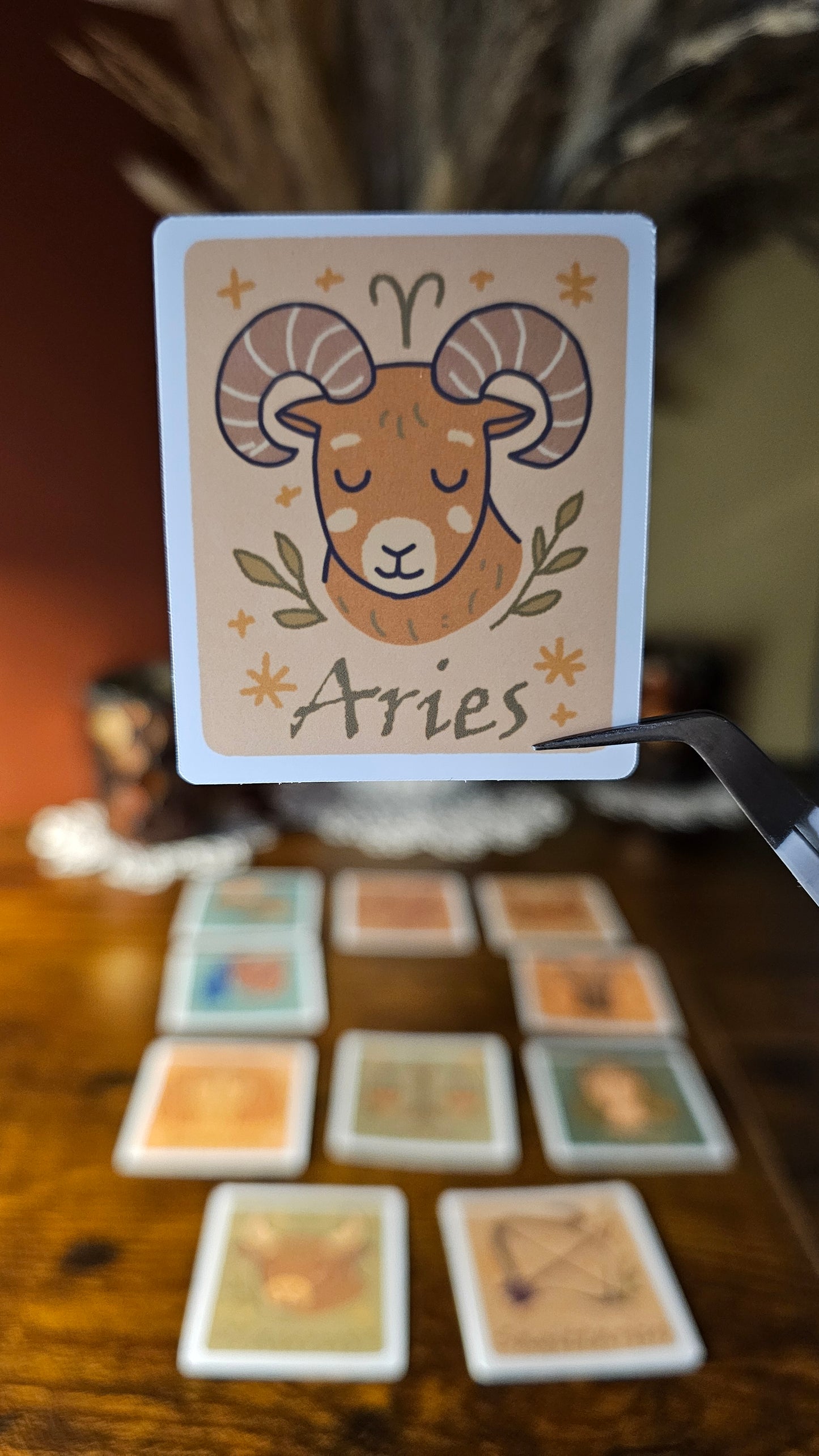 Single stickers - Zodiac signs in boho style