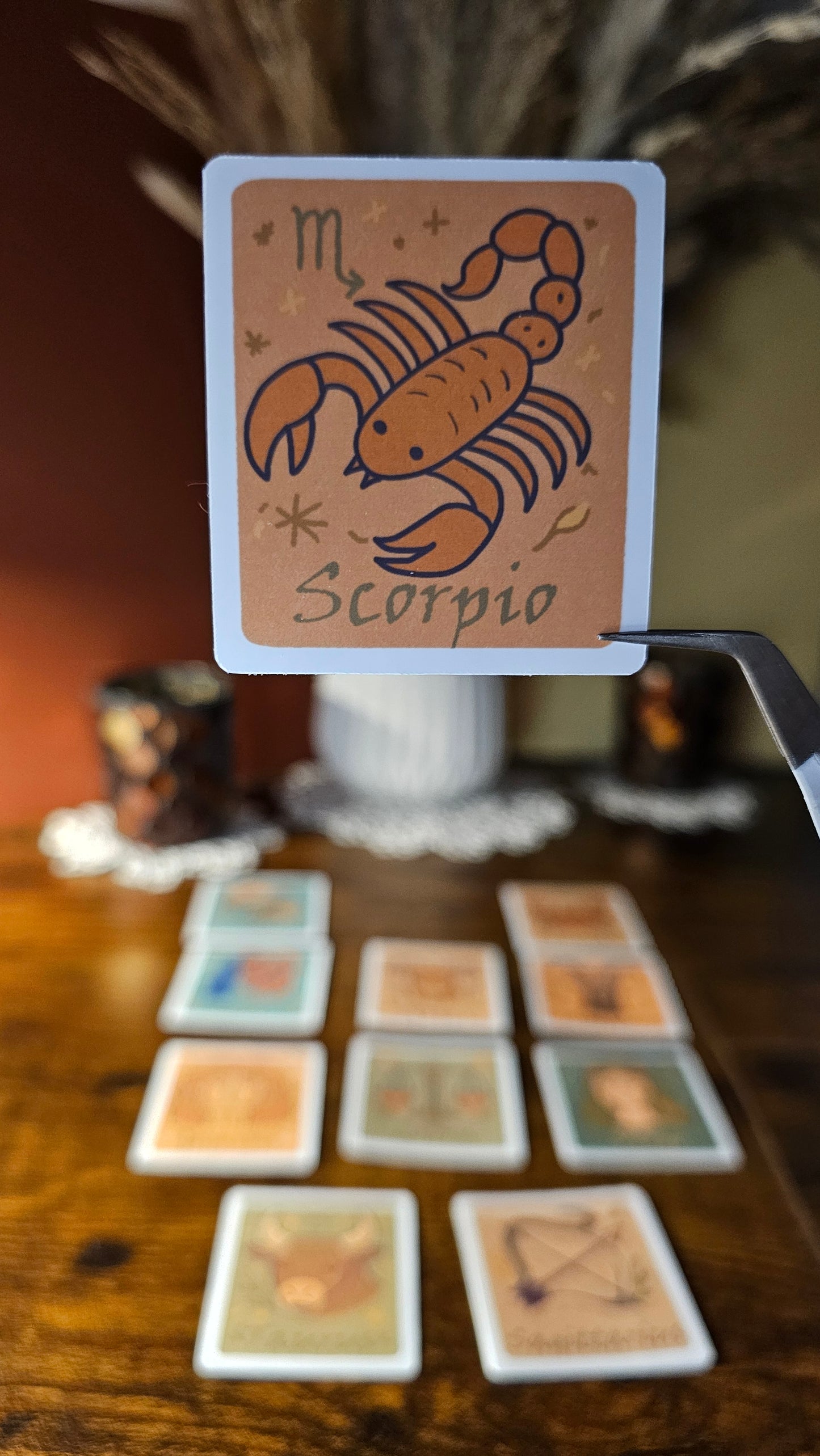 Single stickers - Zodiac signs in boho style