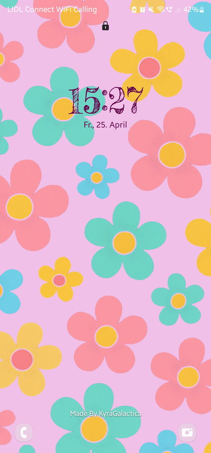 Smartphone Wallpaper – Flower Power