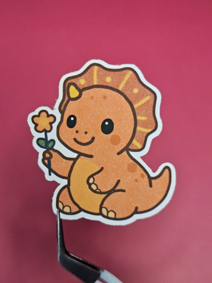 Einzelsticker - Süße Dinosaurier