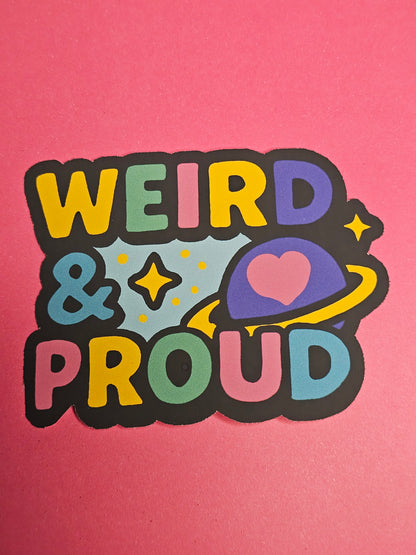 Retro Sticker im 80er/90er Look – Cosmic Vibes für deinen Alltag!