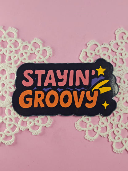 Retro Magnete im 80er/90er Look – Cosmic Vibes für deinen Alltag! - 8 cm