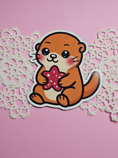 Otter Fizzle Magnete - 8 cm