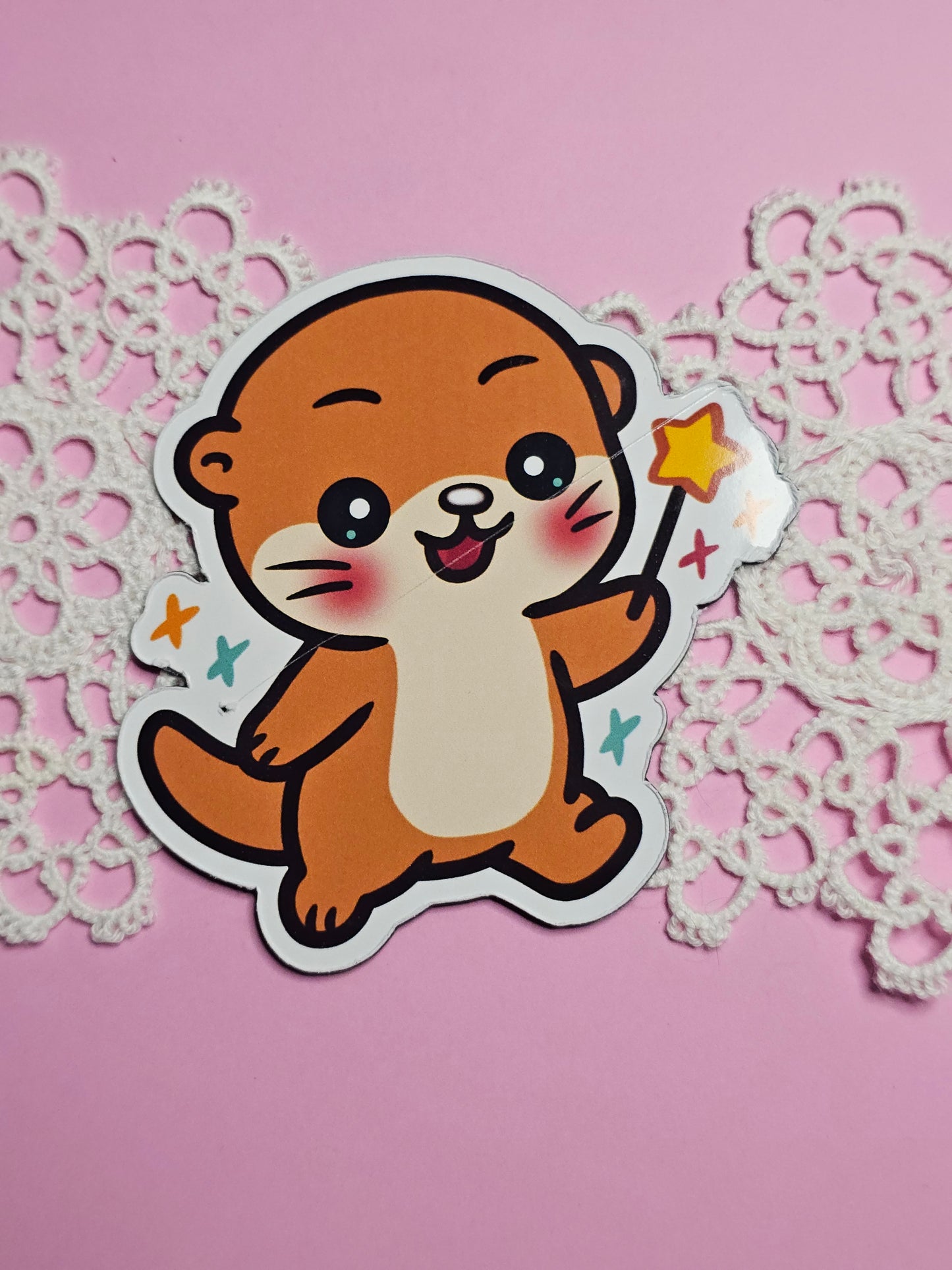 Otter Fizzle Magnete - 8 cm