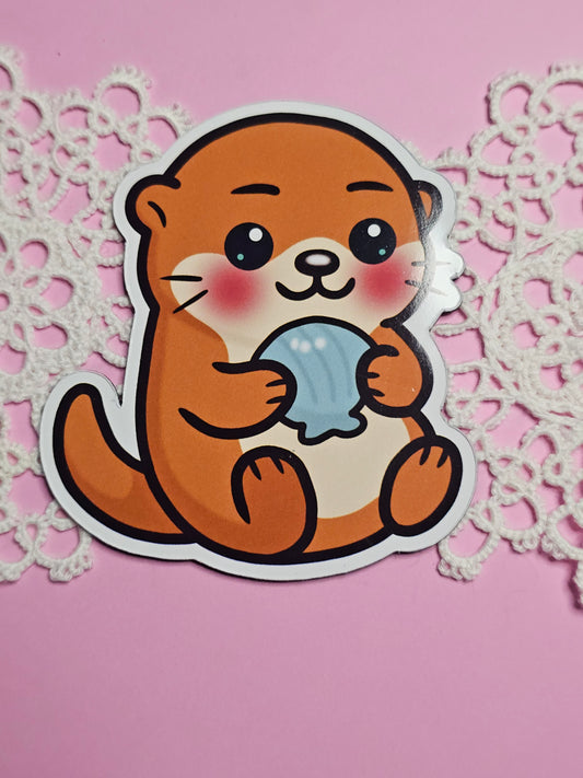 Otter Fizzle Magnete - 8 cm