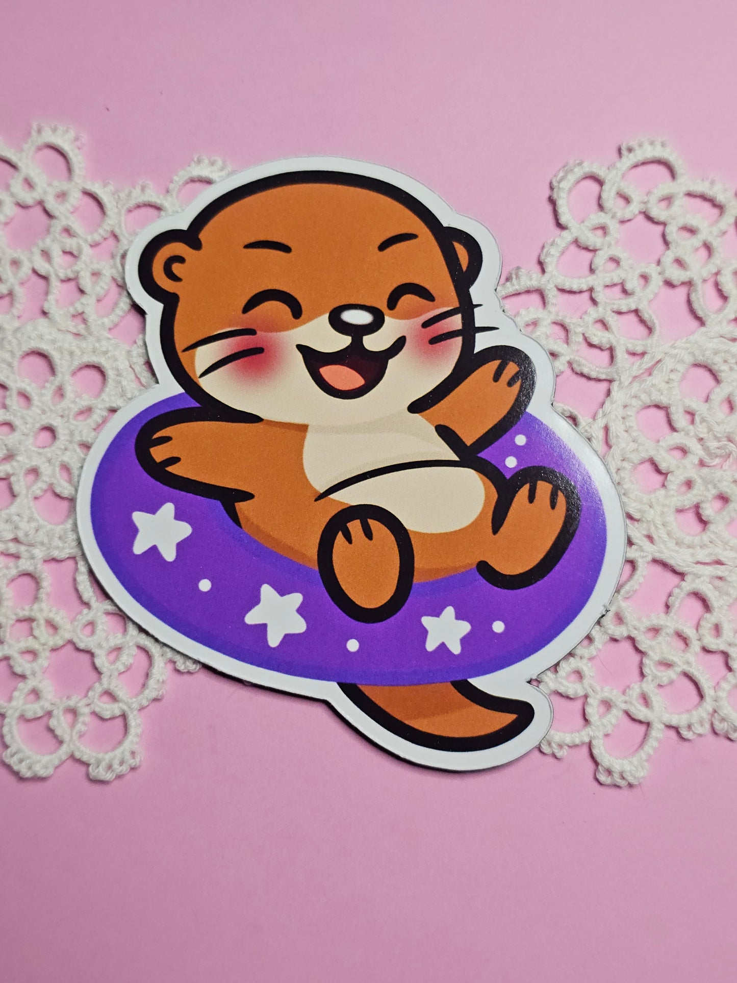 Otter Fizzle Magnete - 8 cm