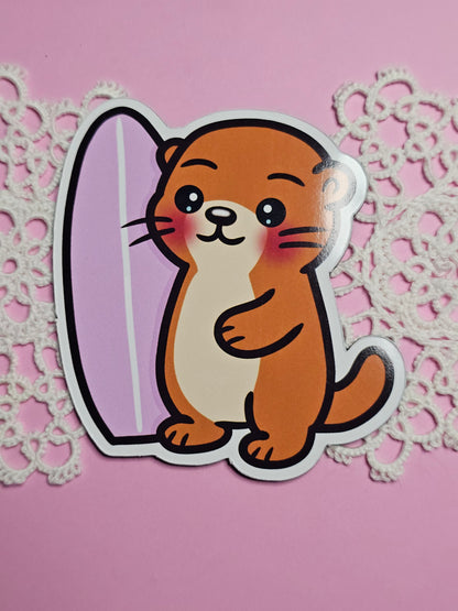 Otter Fizzle Magnete - 8 cm