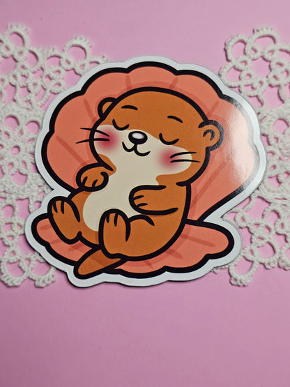 Otter Fizzle Magnete - 8 cm