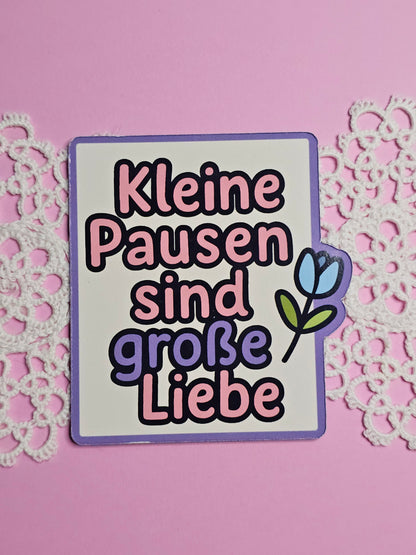 Selfcare Magnete – kleine Reminder für dein Herz - 8 cm