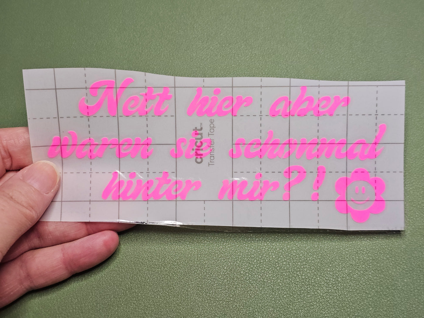 Nett hier, aber waren Sie schon mal hinter mir?!