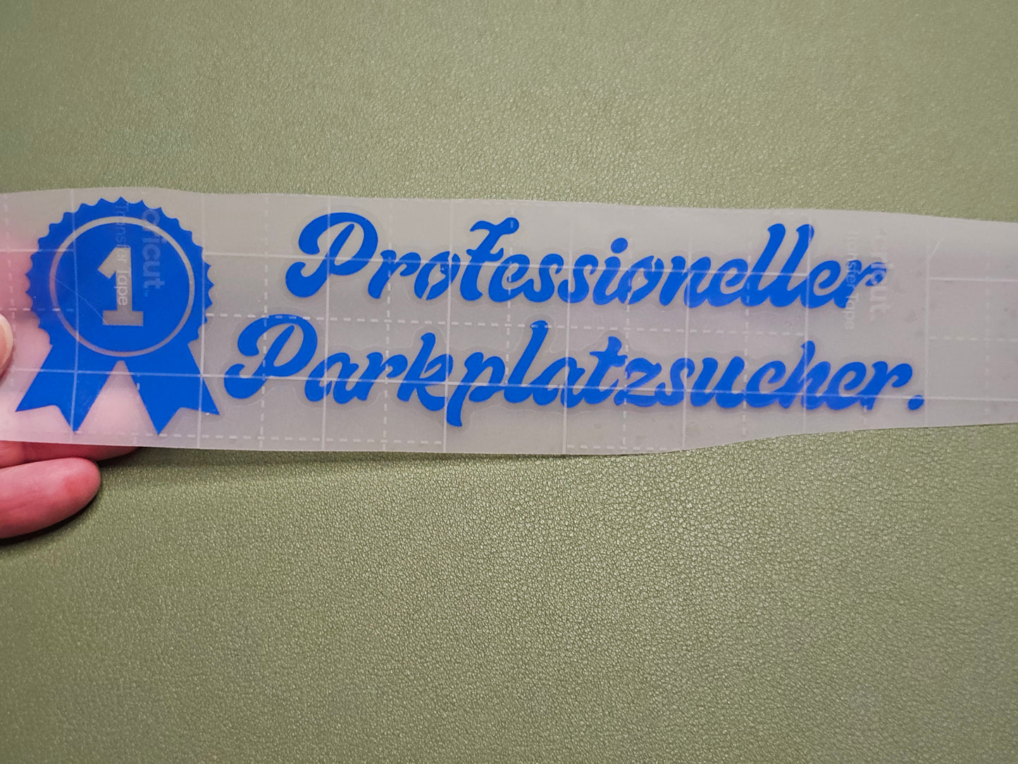Professioneller Parkplatzsucher.