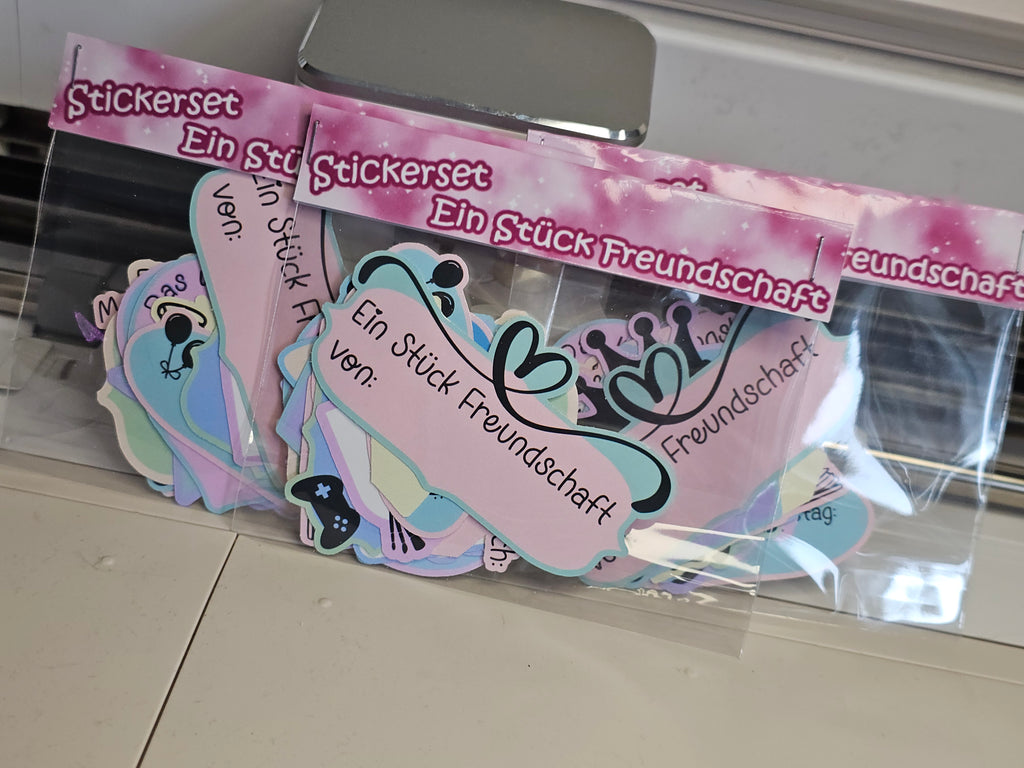 Freundebuch-Sticker (1 Päckchen)
