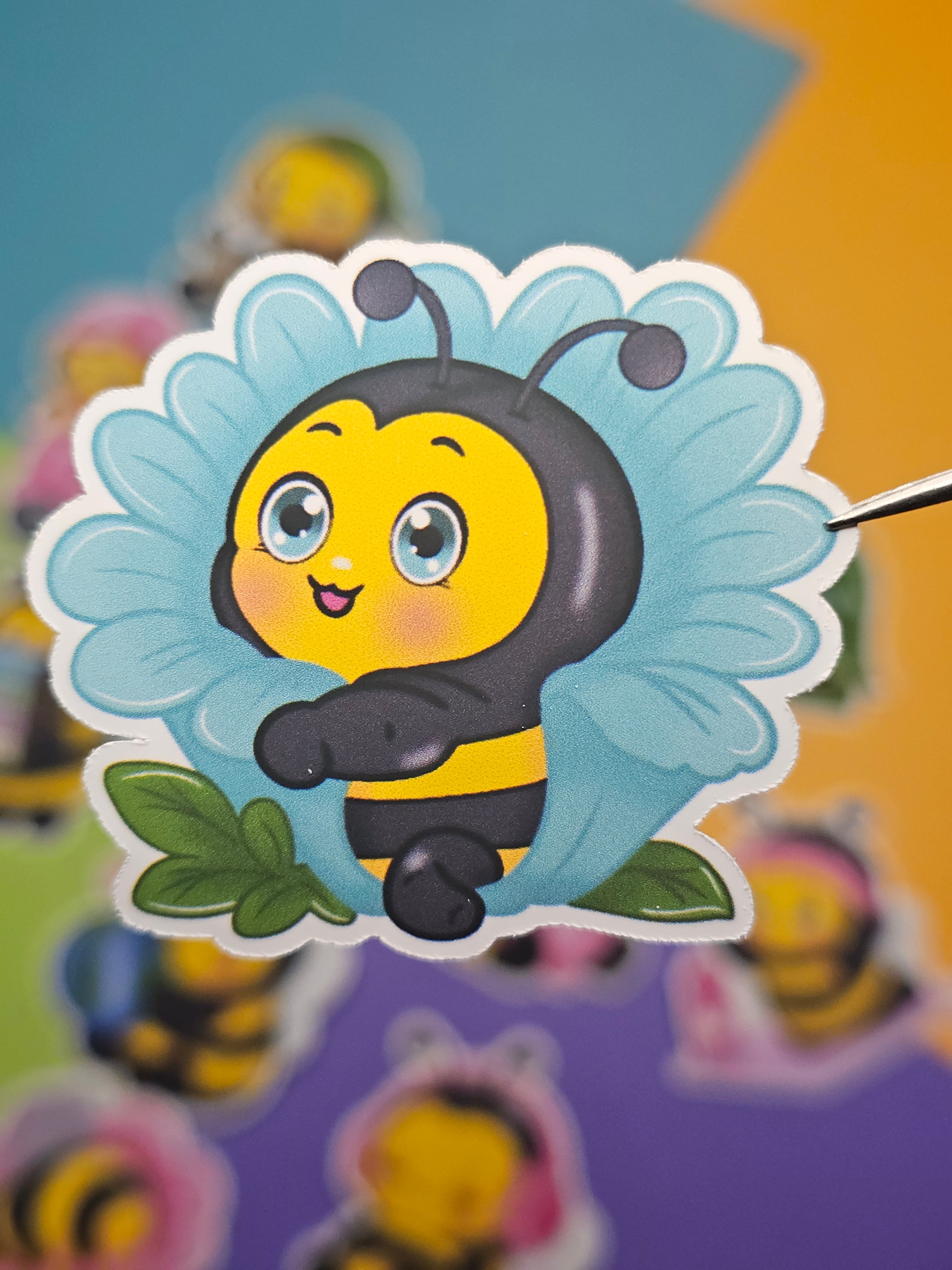 Einzelsticker - Hummel - Plüschmors