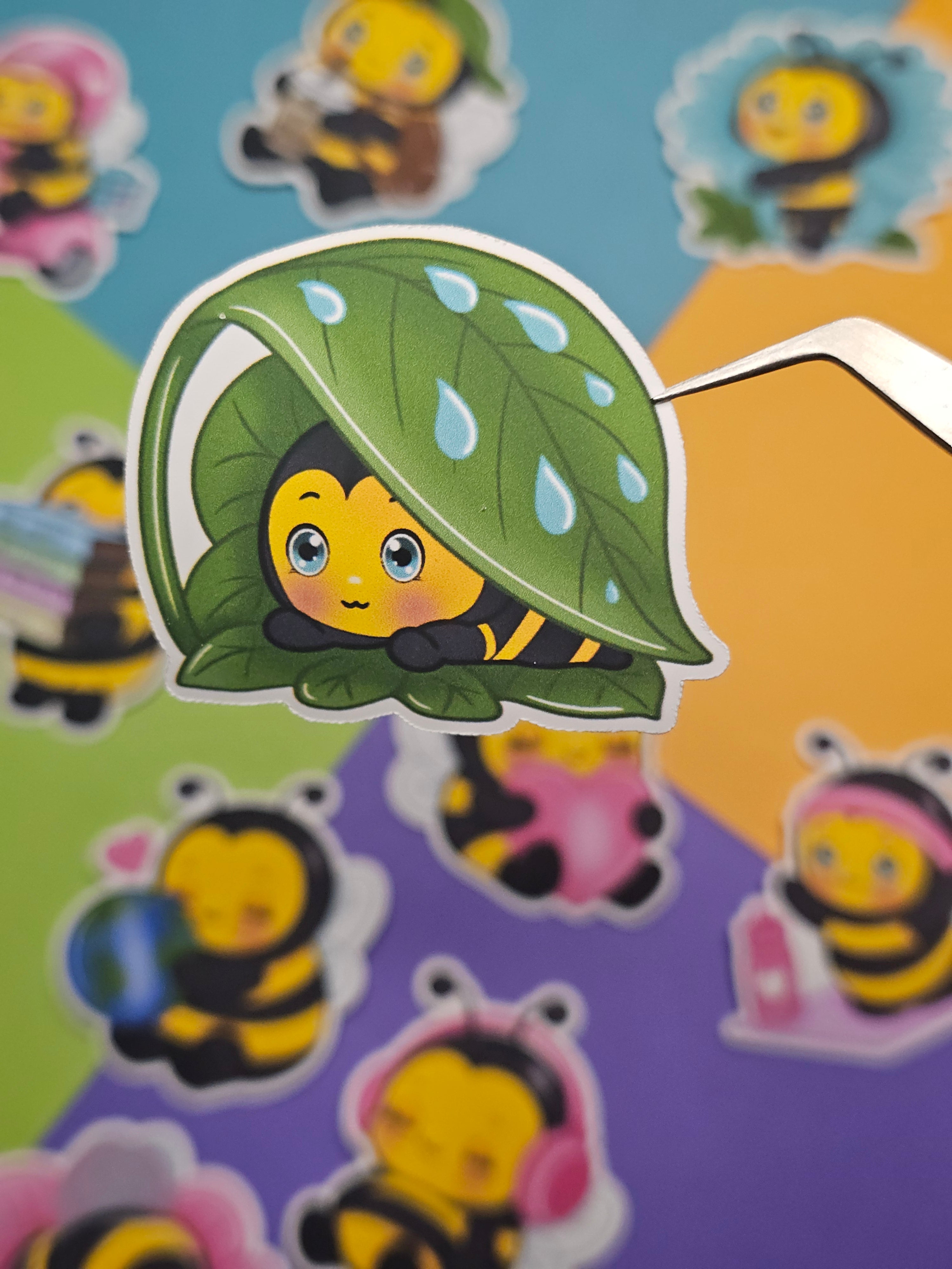 Einzelsticker - Hummel - Plüschmors