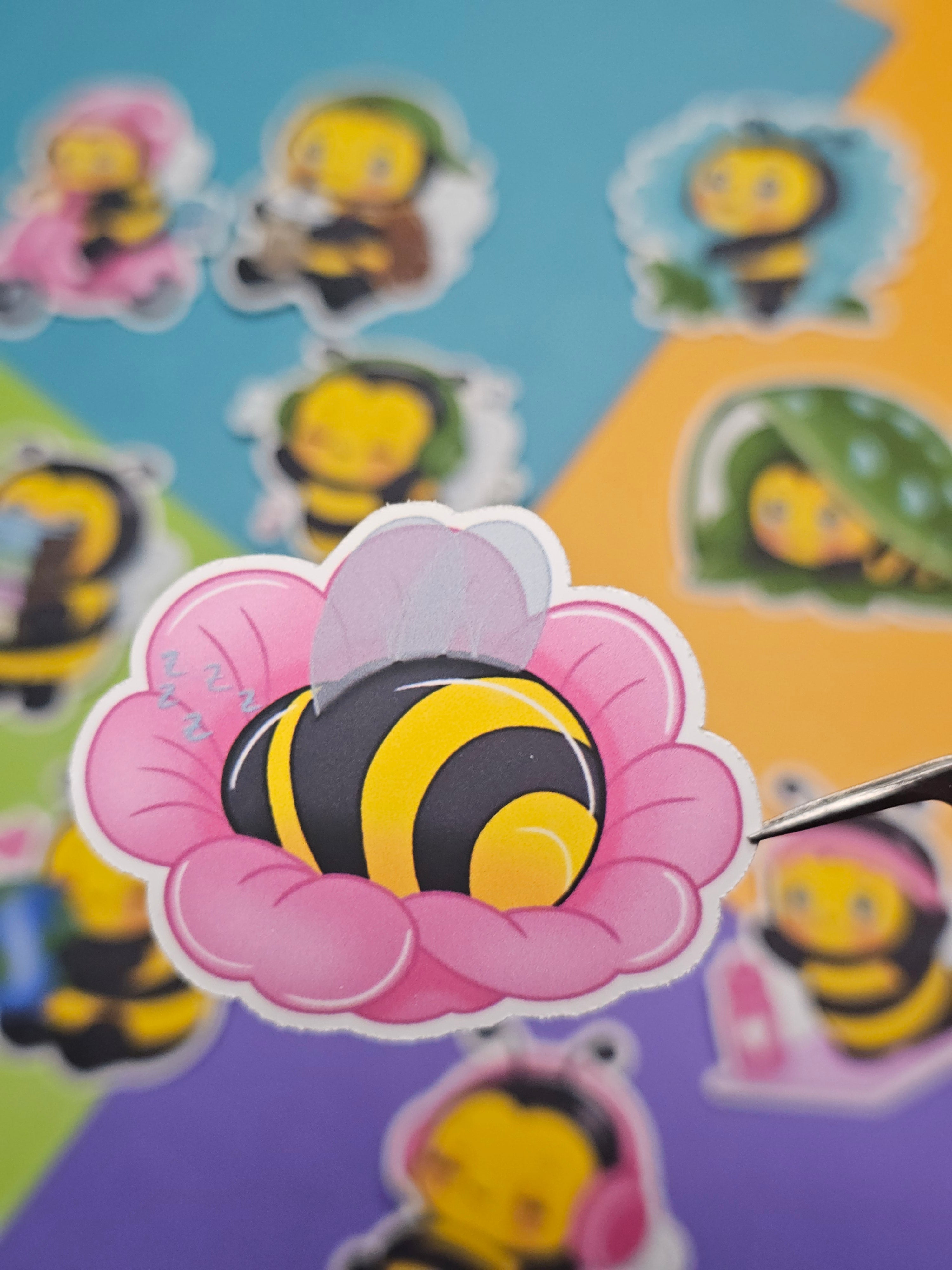 Einzelsticker - Hummel - Plüschmors