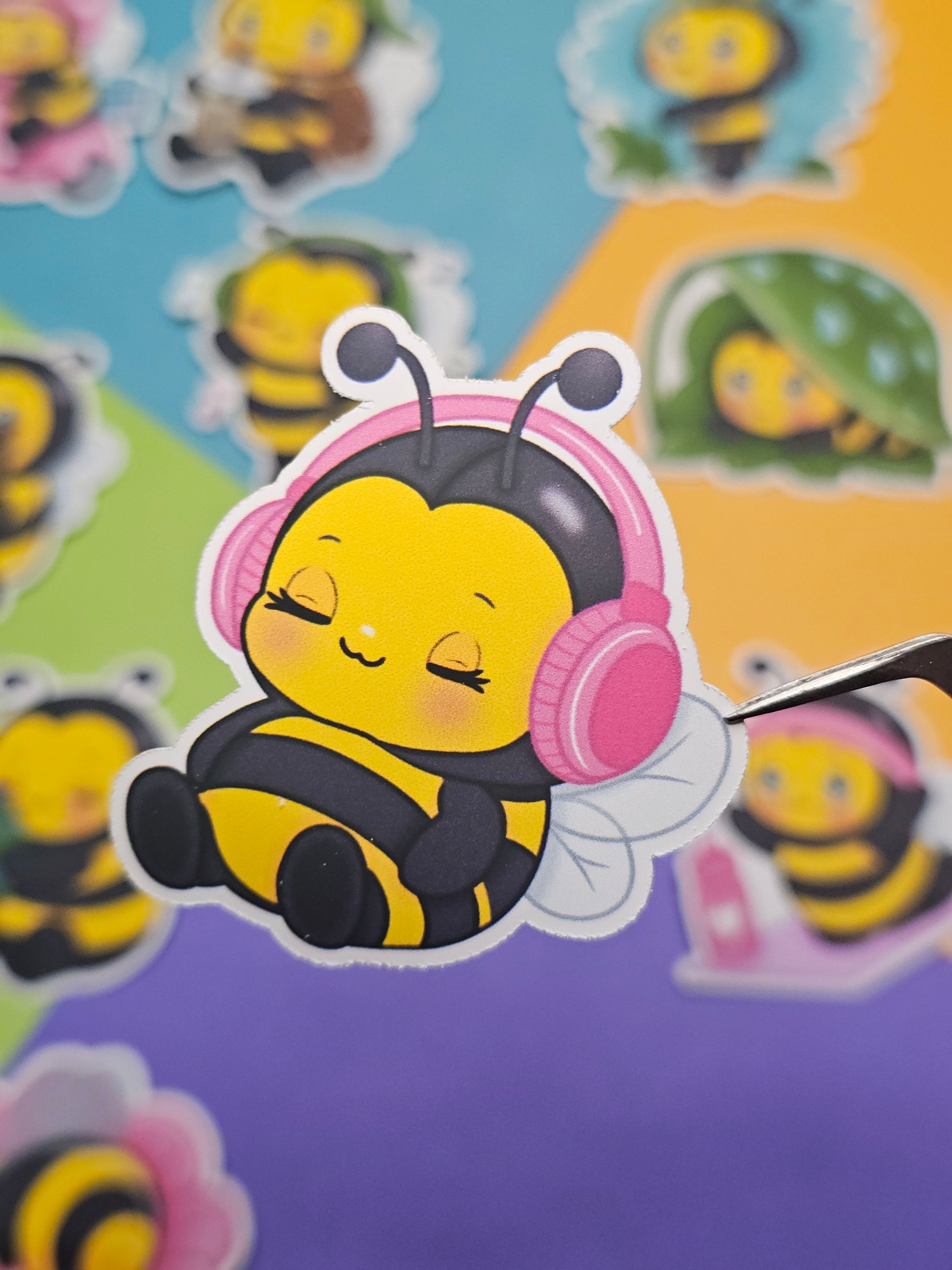 Einzelsticker - Hummel - Plüschmors