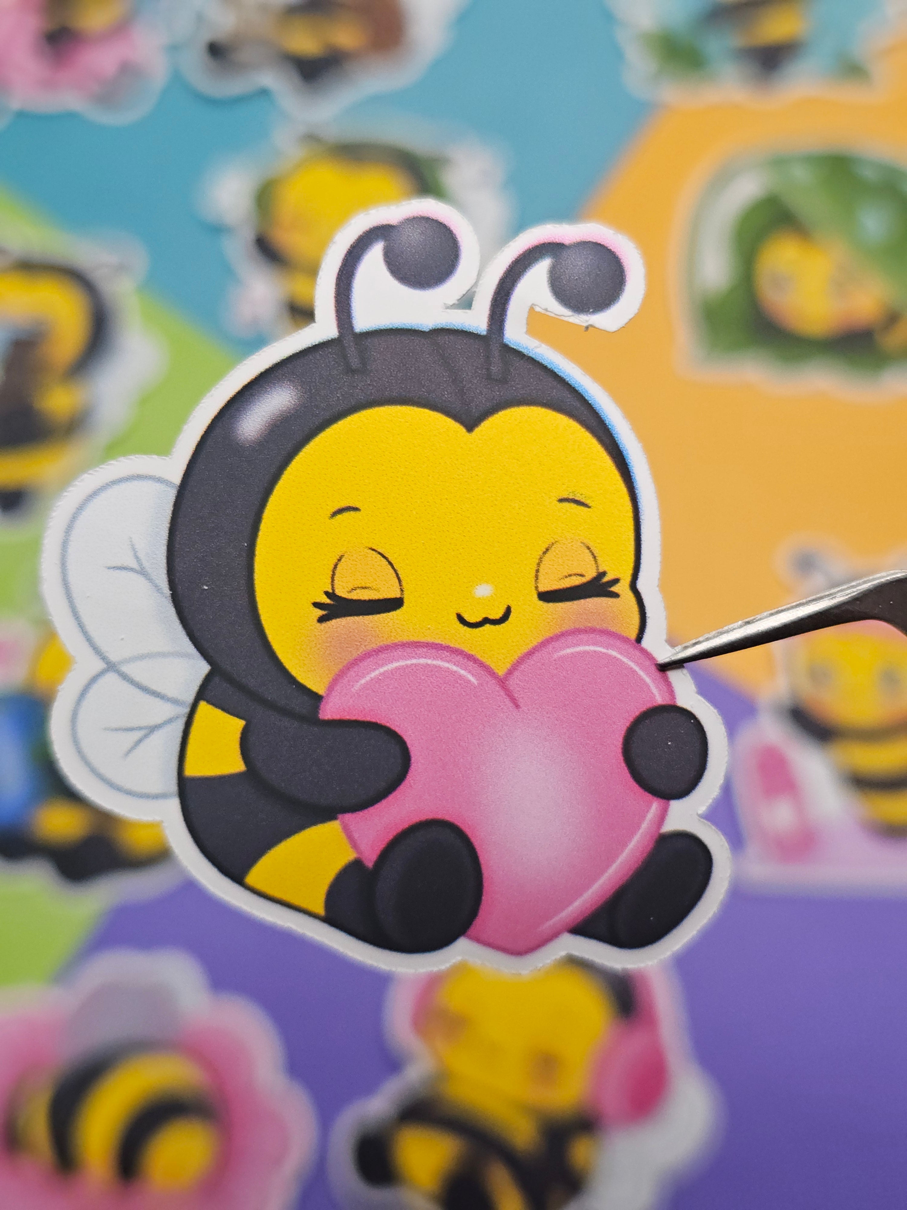 Einzelsticker - Hummel - Plüschmors