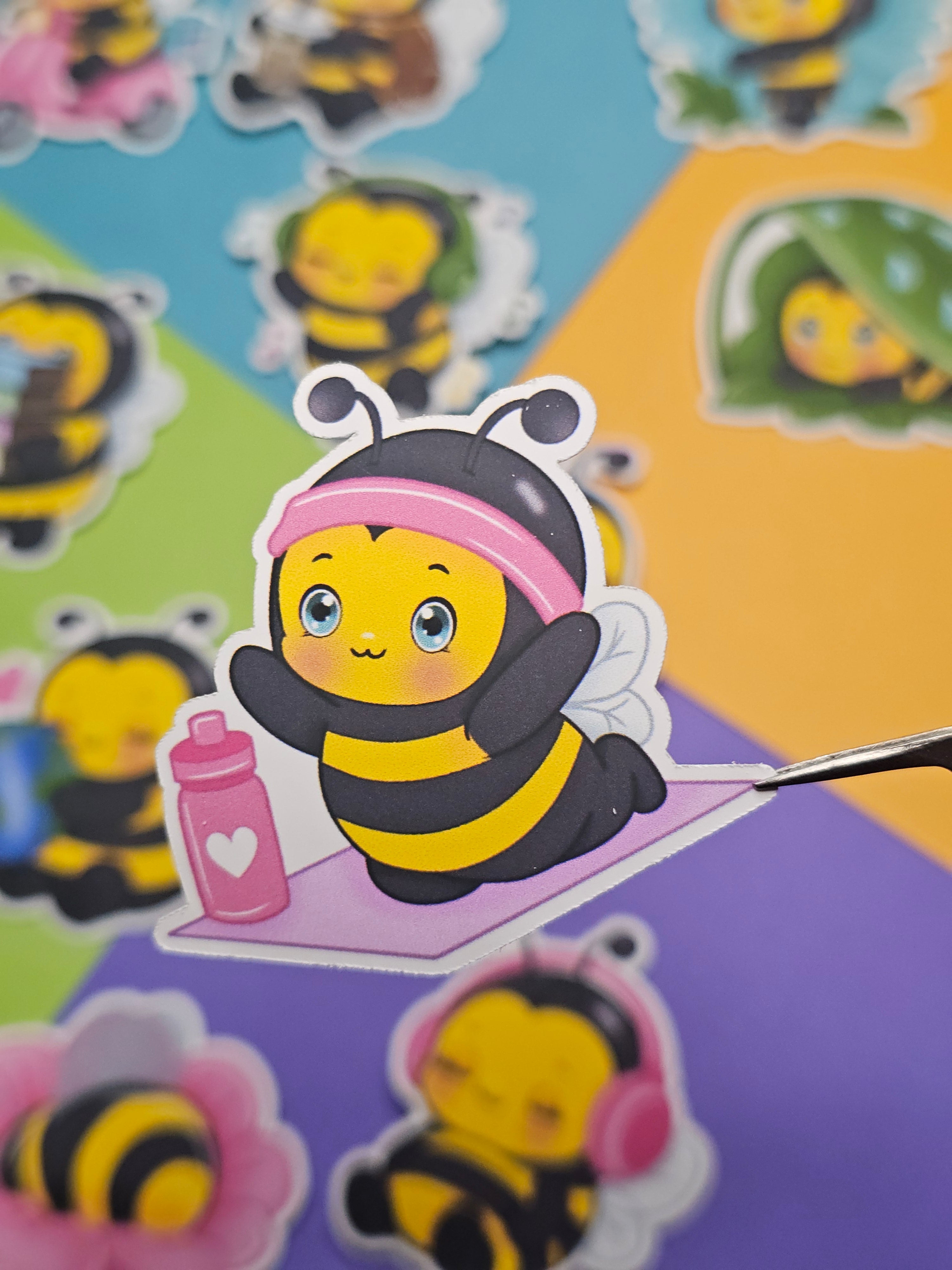 Einzelsticker - Hummel - Plüschmors