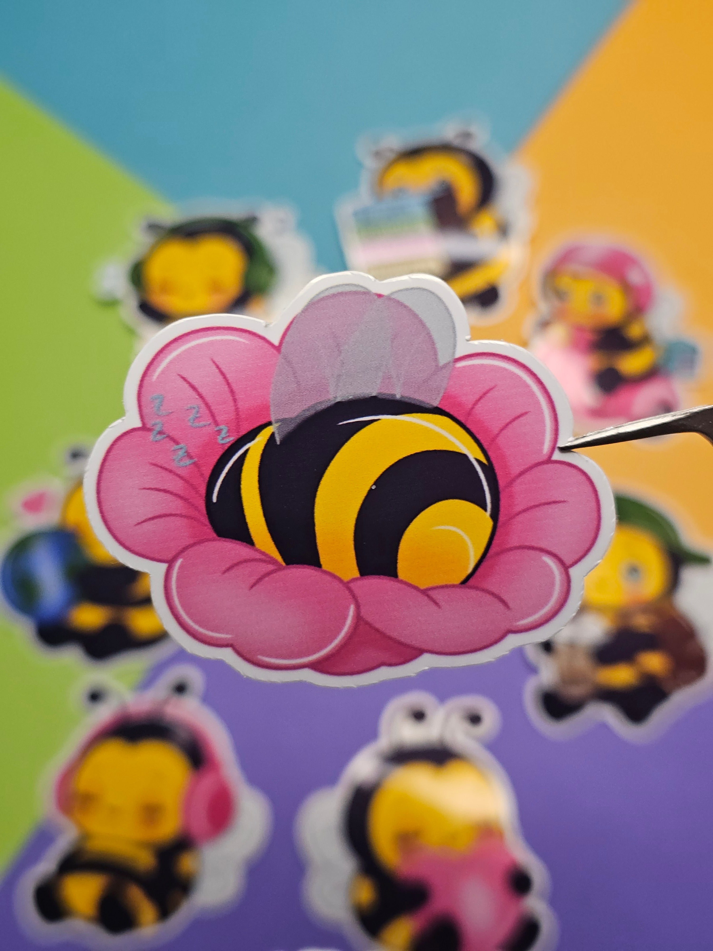 Einzelsticker - Hummel - Plüschmors