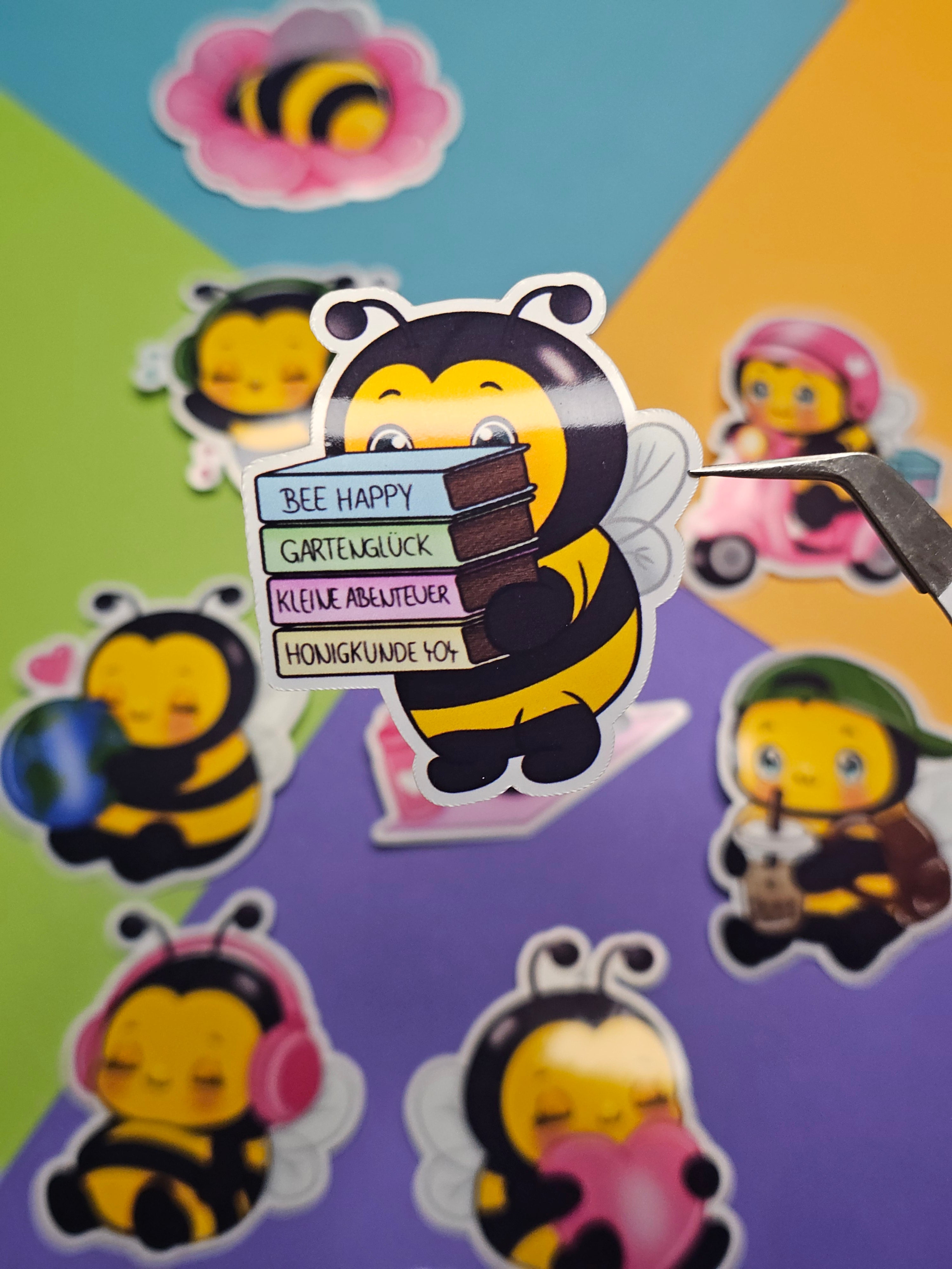 Einzelsticker - Hummel - Plüschmors