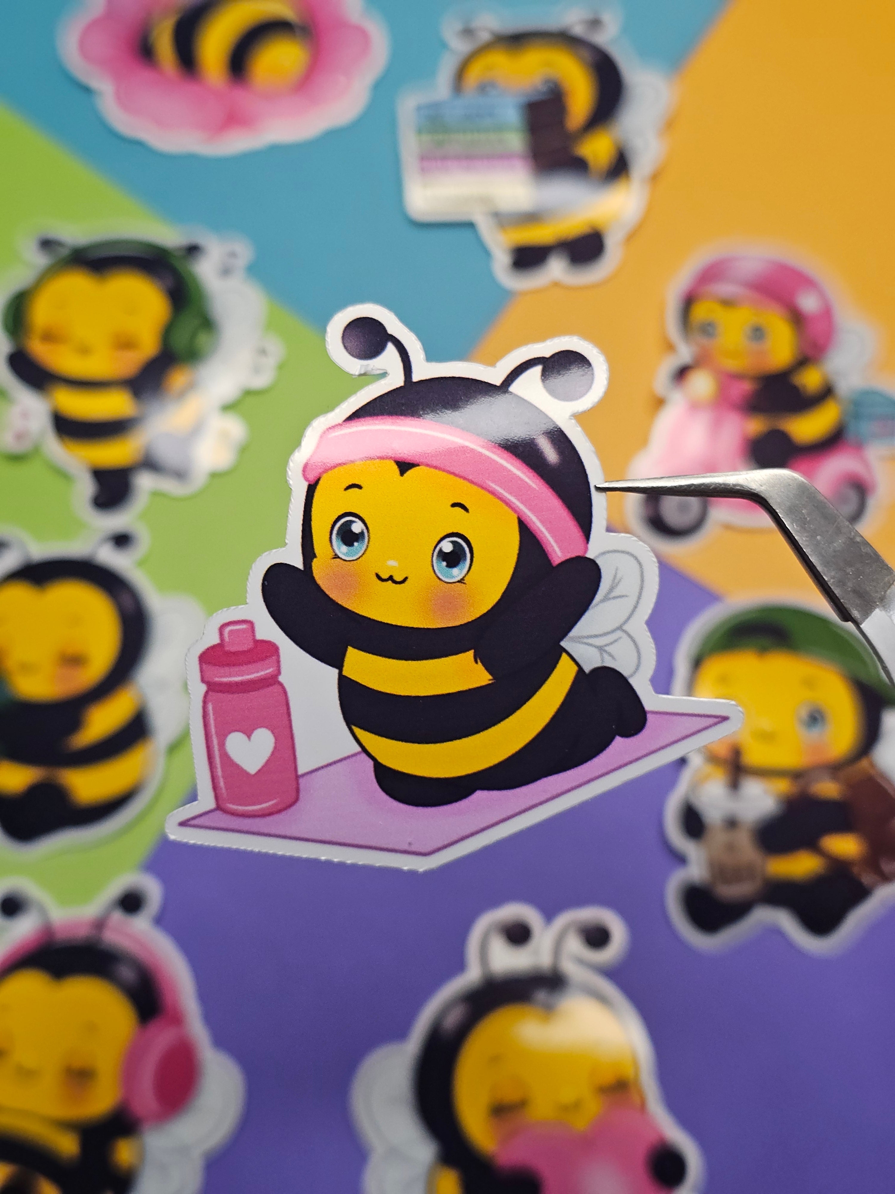 Einzelsticker - Hummel - Plüschmors
