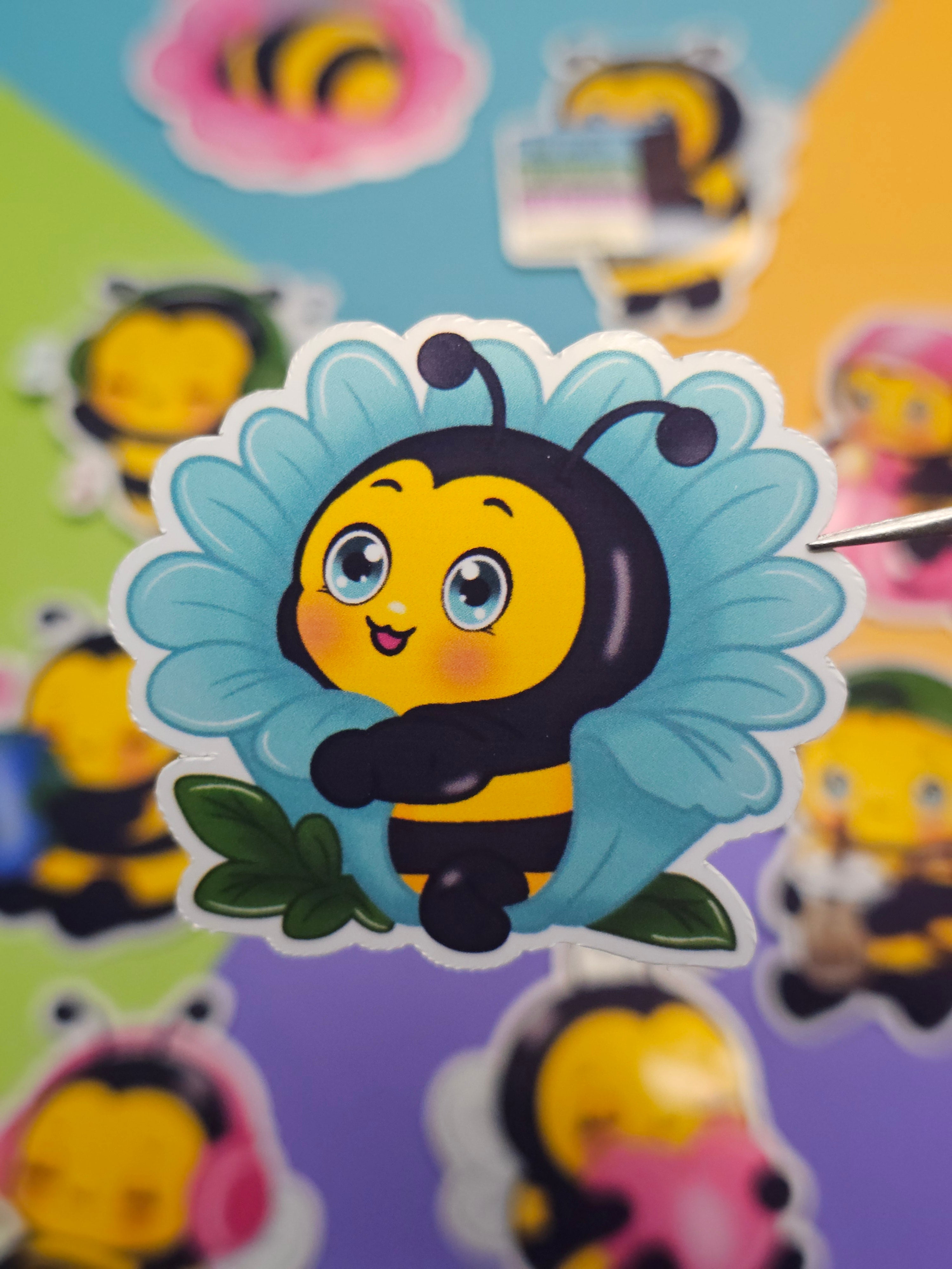 Einzelsticker - Hummel - Plüschmors