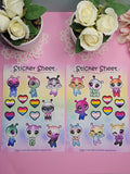Aolamori - Sticker Set - 2 Bögen