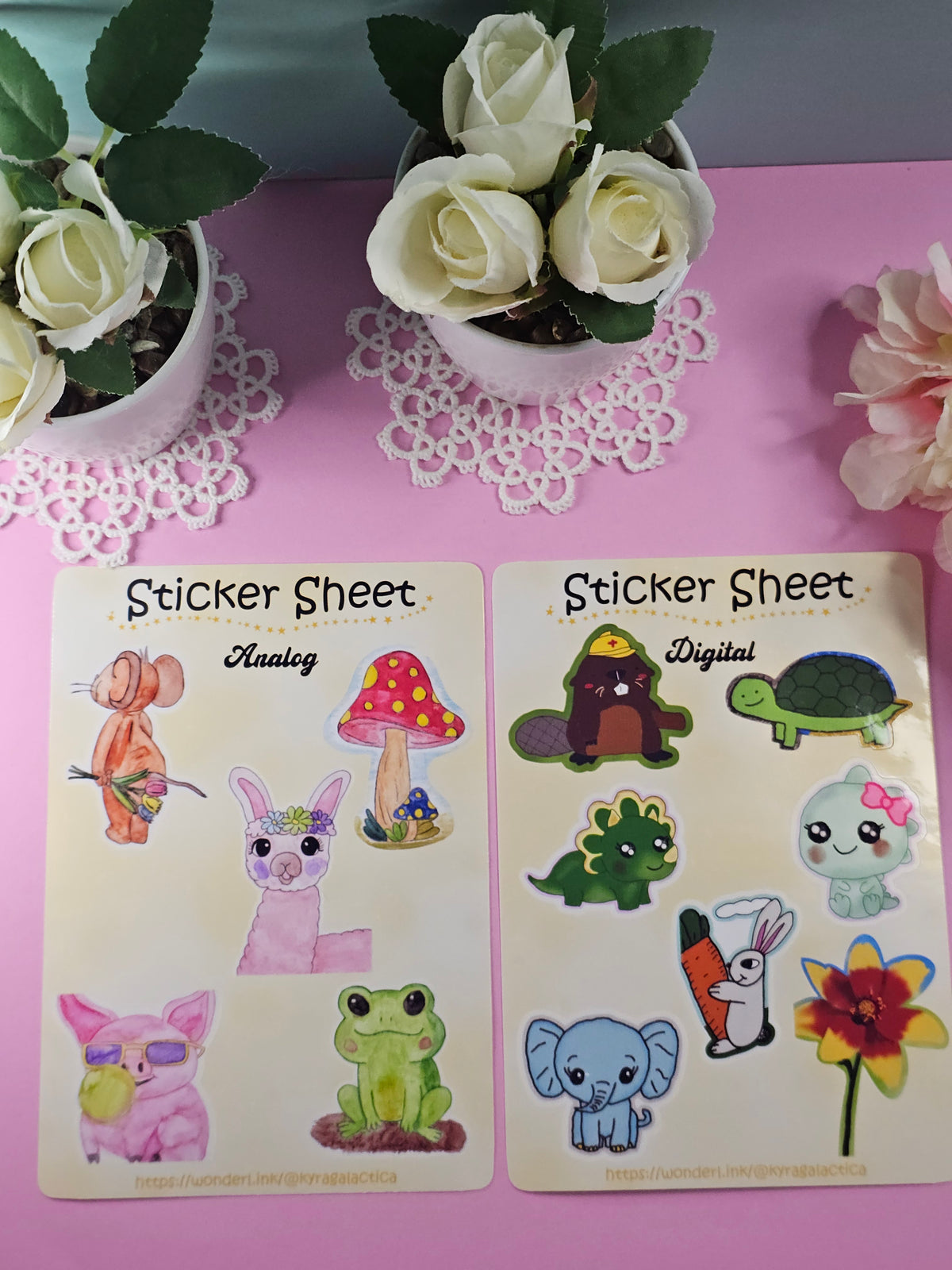 Meine Zeichenanfänge - Sticker Set - 2 Bögen