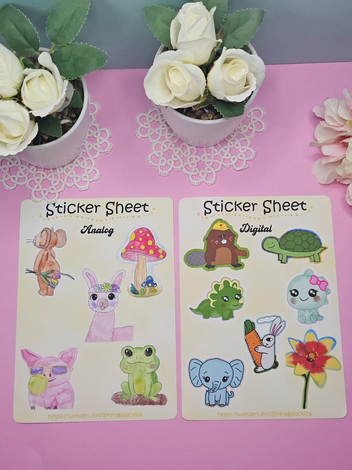 Meine Zeichenanfänge - Sticker Set - 2 Bögen