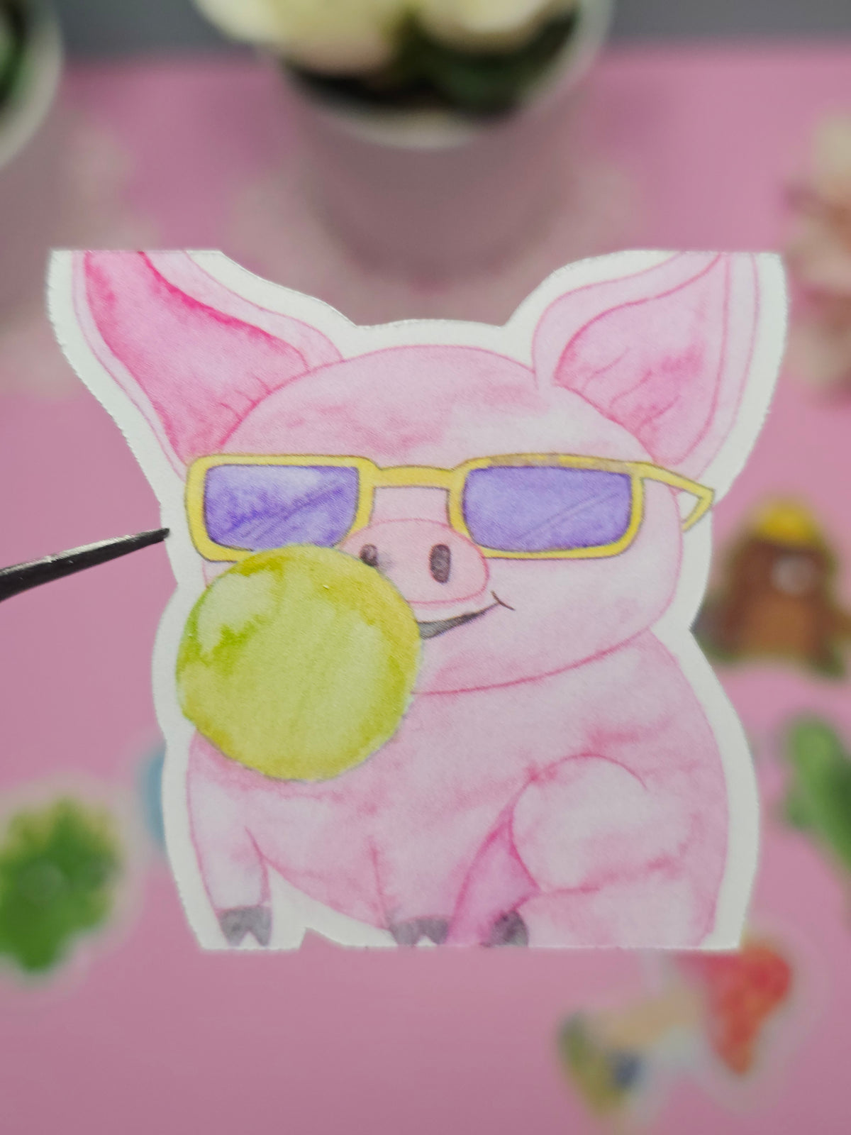 Einzelsticker - Meine Zeichenanfänge