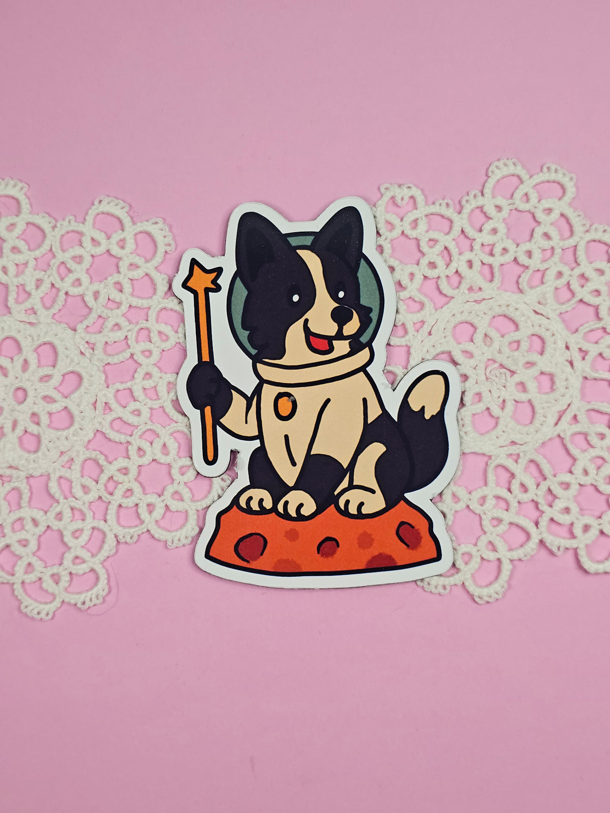 Space Animal Adventure Magnete - 8 cm