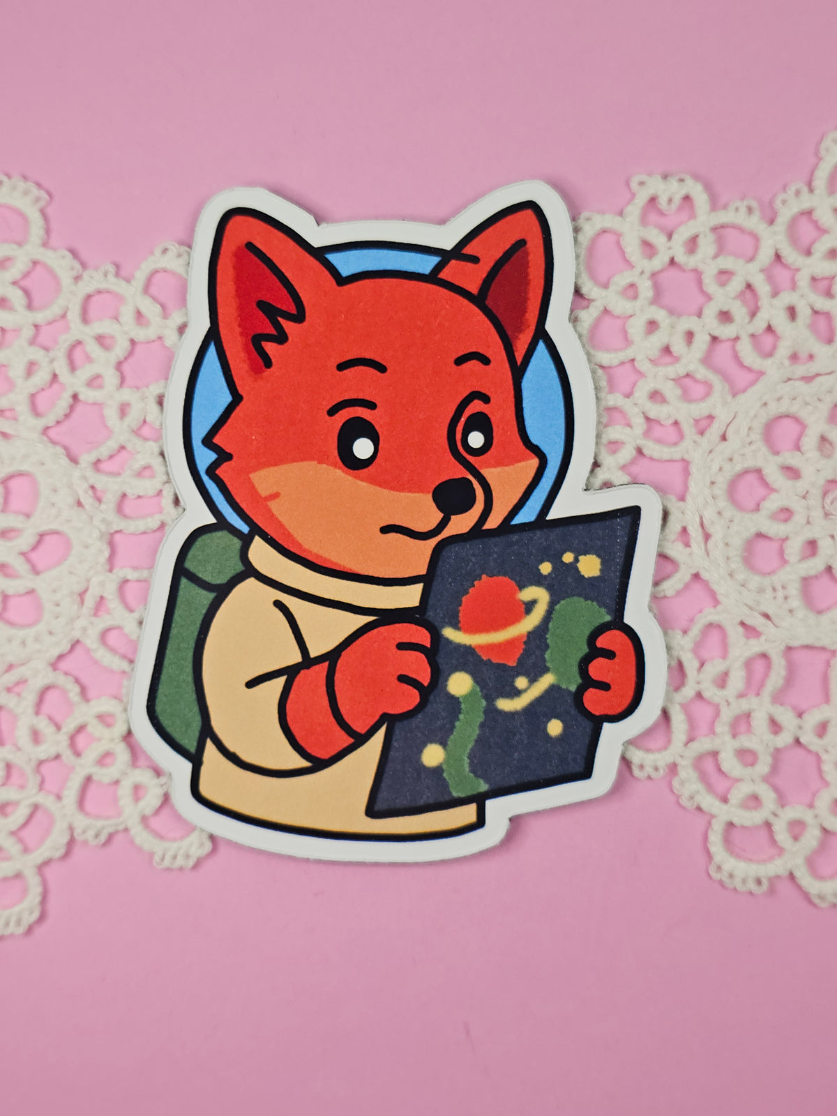 Space Animal Adventure Magnete - 8 cm