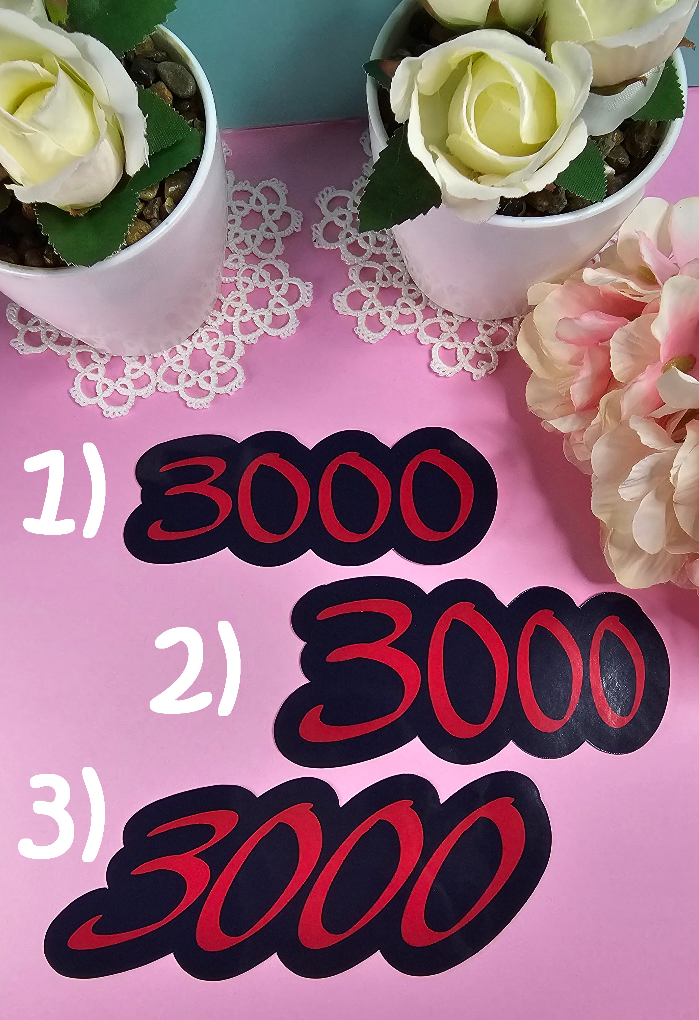 Single sticker - 3000 – The insider sticker from the stream