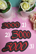 Einzelsticker - 3000 – Der Insider-Sticker aus dem Stream