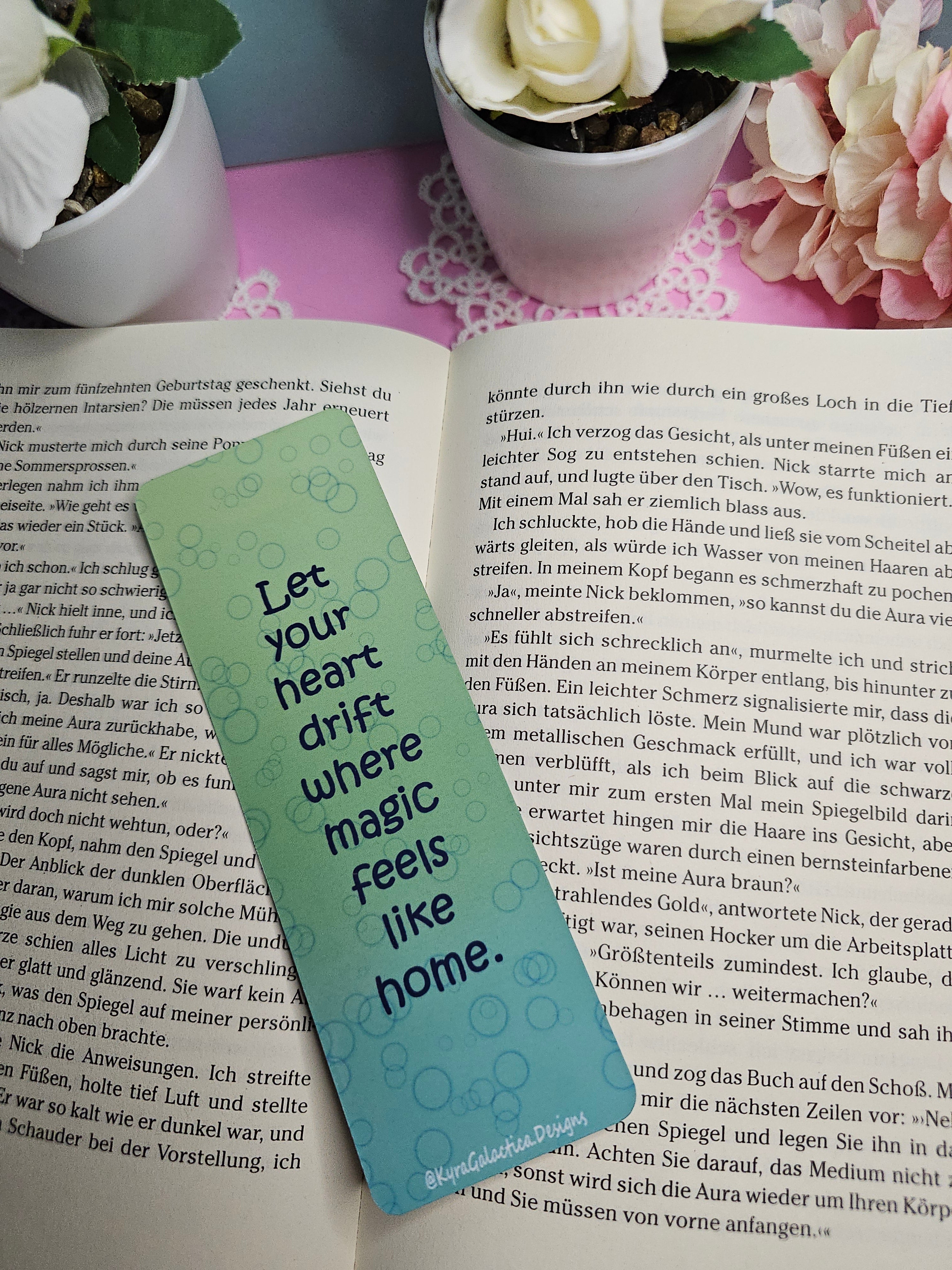 The Ocean's Smile - Bookmark - double-sided