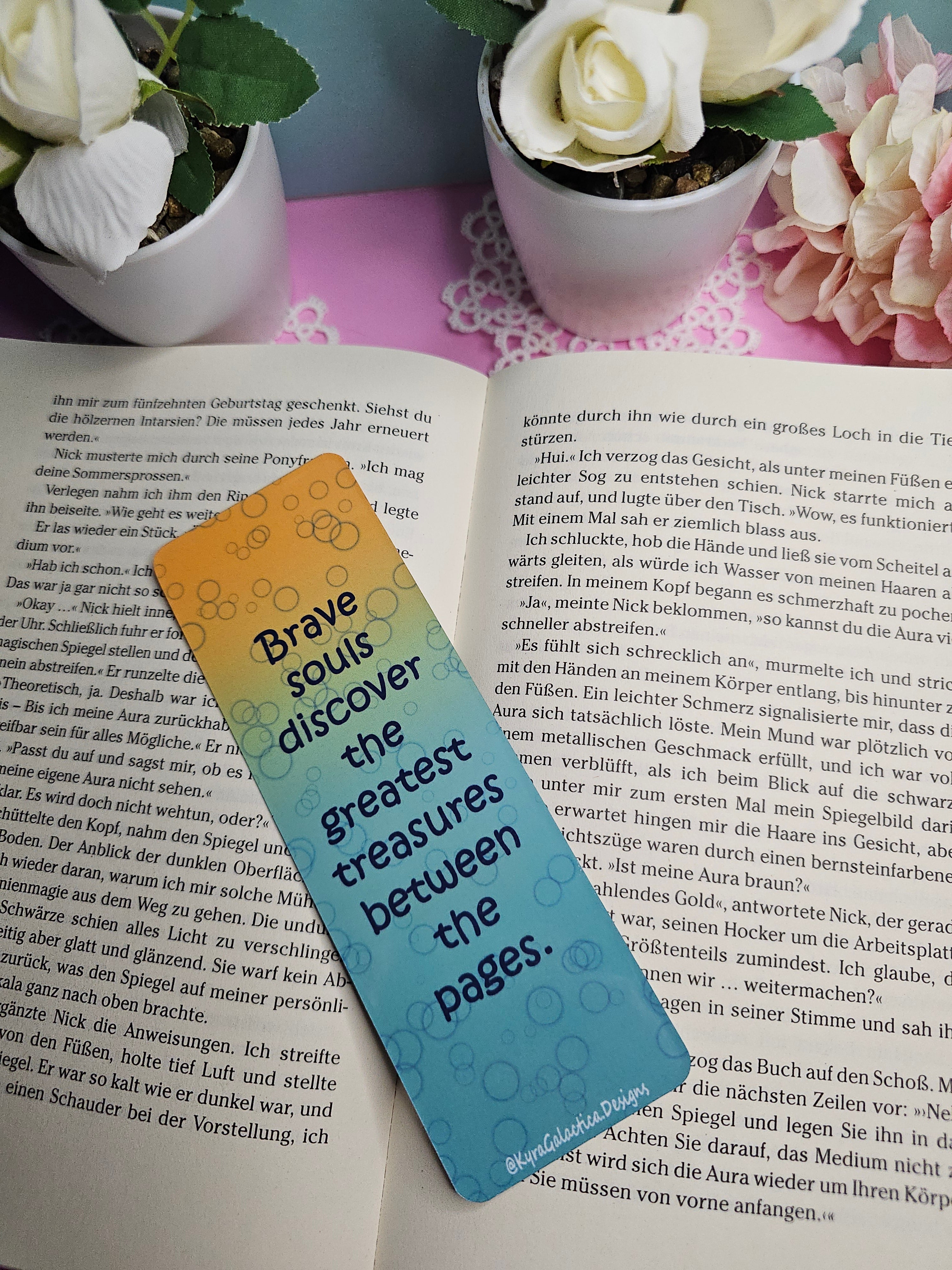 The Guardian of Hidden Treasures - Bookmark - double-sided